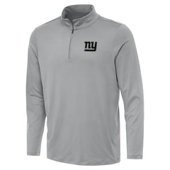 New York Giants Antigua Reprocess Quarter-Zip Top - Gray on sale