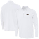 New York Jets Antigua Reprocess Quarter-Zip Top - White online