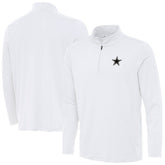 Dallas Cowboys Antigua Reprocess Quarter-Zip Top - White online