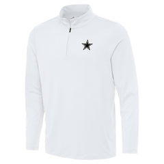 Dallas Cowboys Antigua Reprocess Quarter-Zip Top - White online
