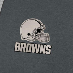 Cleveland Browns Antigua Brushed Carbon Victory Pullover Hoodie - Charcoal for sale