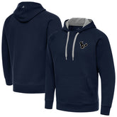 Houston Texans Antigua Brushed Carbon Victory Pullover Hoodie - Navy online