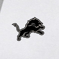 Detroit Lions Antigua Brushed Carbon Victory Pullover Hoodie - White sale
