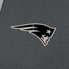 New England Patriots Antigua Brushed Carbon Victory Pullover Hoodie - Charcoal discount