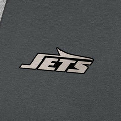 New York Jets Antigua Brushed Carbon Victory Pullover Hoodie - Charcoal for sale