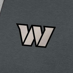 Washington Commanders Antigua Brushed Carbon Victory Pullover Hoodie - Charcoal on sale