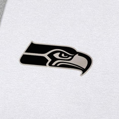 Seattle Seahawks Antigua Brushed Carbon Victory Pullover Hoodie - White outlet