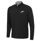 Philadelphia Eagles Antigua Content Quarter-Zip Top - Charcoal for sale