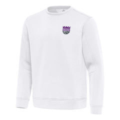 Sacramento Kings Antigua Relevant Pullover Sweatshirt - White outlet