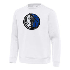 Dallas Mavericks Antigua Relevant Pullover Sweatshirt sale - White online