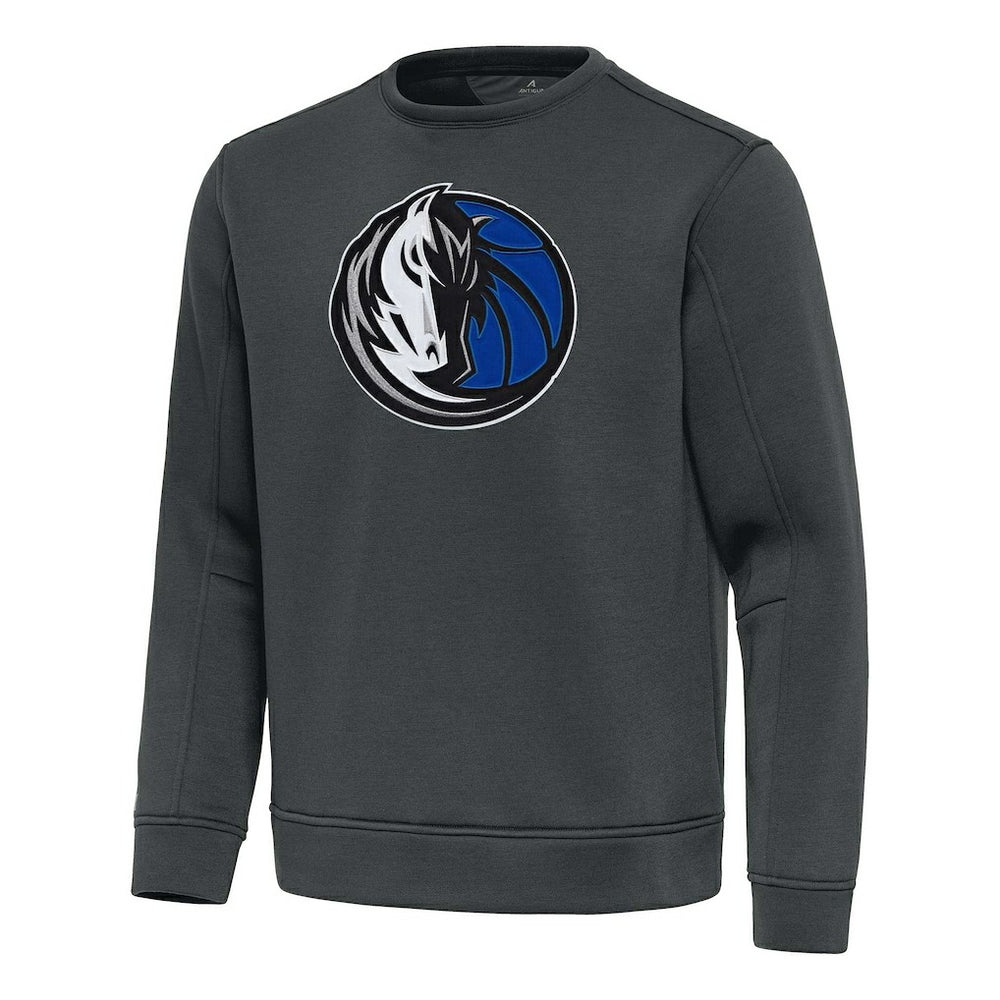 Dallas Mavericks Antigua Relevant Pullover Sweatshirt sale - Pewter on sale