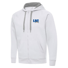 Men's Los Angeles Chargers Antigua Victory Full-Zip Hoodie - White online