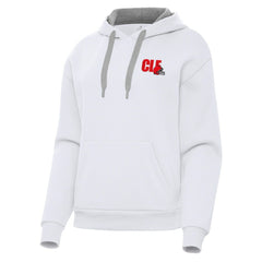 Cleveland Browns Antigua Women's Victory Pullover Hoodie - White cheap