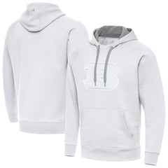 Cincinnati Bengals Antigua Victory Pullover Hoodie - White discount