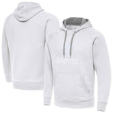New Orleans Saints Antigua Victory Pullover Hoodie - White on sale