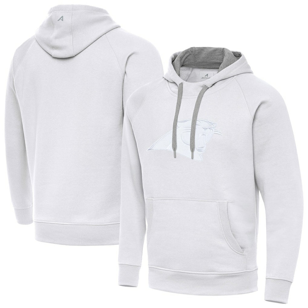 Carolina Panthers Antigua Victory Pullover Hoodie - White cheap