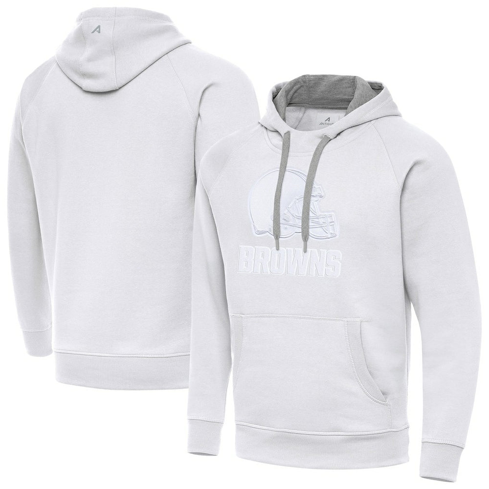 Cleveland Browns Antigua Victory Pullover Hoodie - White online
