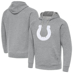 Indianapolis Colts Antigua Victory Pullover Hoodie - Heather Gray outlet
