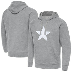 Dallas Cowboys Antigua Victory Pullover Hoodie - Heather Gray outlet