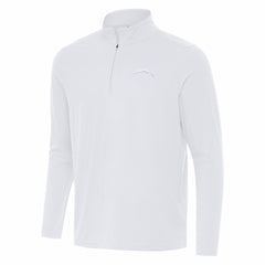 Los Angeles Chargers Antigua Intent Quarter-Zip Jacket - White outlet