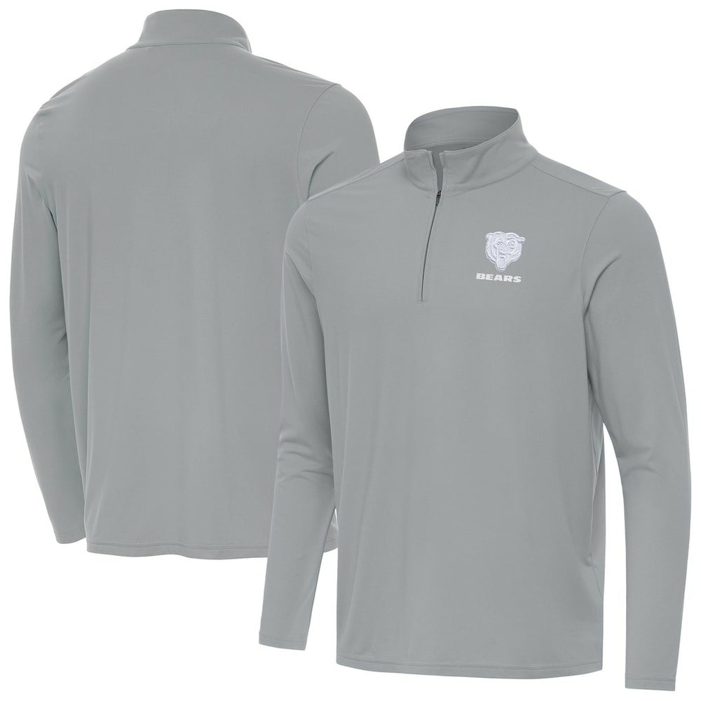 Chicago Bears Men's Antigua Intent Quarter-Zip Jacket - Gray online