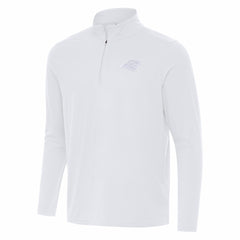 Carolina Panthers Antigua Intent Quarter-Zip Jacket - White discount
