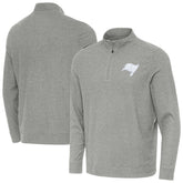 Tampa Bay Buccaneers Antigua Subtle Quarter-Zip Jacket - Heather Gray cheap