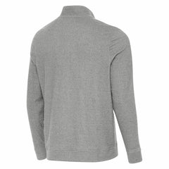Seattle Seahawks Antigua Subtle Quarter-Zip Jacket - Heather Gray cheap