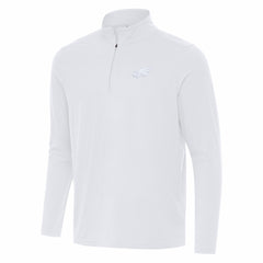 Philadelphia Eagles Antigua Intent Quarter-Zip Top - White cheap