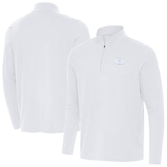 San Francisco 49ers Antigua Intent Quarter-Zip Top - White online