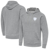Las Vegas Raiders Antigua Victory Pullover Hoodie - Heather Gray sale