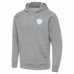 Las Vegas Raiders Antigua Victory Pullover Hoodie - Heather Gray sale