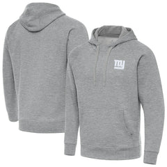 New York Giants Antigua Victory Pullover Hoodie - Heather Gray outlet