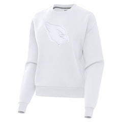 Arizona Cardinals Antigua Women's Victory Pullover Sweatshirt - White for sale