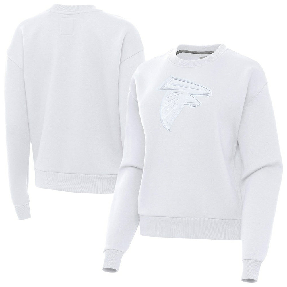 Atlanta Falcons Antigua Women's Victory Pullover Sweatshirt - White on sale