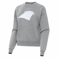 Carolina Panthers Antigua Women's Victory Pullover Sweatshirt - Heather Gray discount