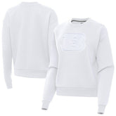 Cincinnati Bengals Antigua Women's Victory Pullover Sweatshirt - White discount