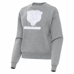 Chicago Bears Antigua Women's Victory Pullover Sweatshirt - Heather Gray on sale