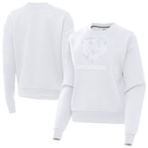 Chicago Bears Antigua Women's Victory Pullover Sweatshirt - White discount