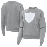 Las Vegas Raiders Antigua Women's Victory Pullover Sweatshirt - Heather Gray outlet