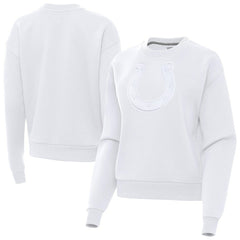 Indianapolis Colts Antigua Women's Victory Pullover Sweatshirt - White cheap