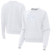 Jacksonville Jaguars Antigua Women's Victory Pullover Sweatshirt - White on sale