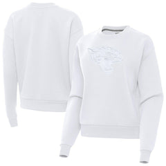 Jacksonville Jaguars Antigua Women's Victory Pullover Sweatshirt - White on sale