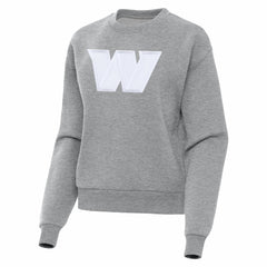 Washington Commanders Antigua Women's Victory Pullover Sweatshirt - Heather Gray online