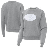 San Francisco 49ers Antigua Women's Victory Pullover Sweatshirt - Heather Gray discount