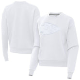 Kansas City Chiefs Antigua Women's Victory Pullover Sweatshirt - White online