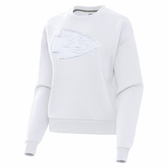 Kansas City Chiefs Antigua Women's Victory Pullover Sweatshirt - White online