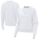 New York Jets Antigua Women's Victory Pullover Sweatshirt - White discount