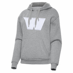 Washington Commanders Antigua Women's Victory Pullover Hoodie - Heather Gray online