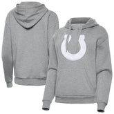 Indianapolis Colts Antigua Women's Victory Pullover Hoodie - Heather Gray sale